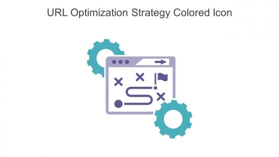 URL Optimization Strategy Colored Icon In Powerpoint Pptx Png And Editable Eps Format