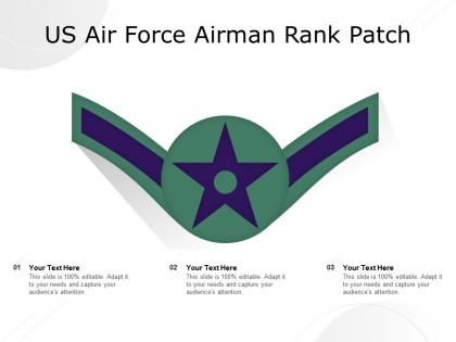 Us air force airman rank patch