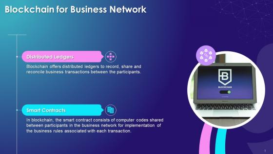 Usability Of Blockchain For Business Network Training Ppt