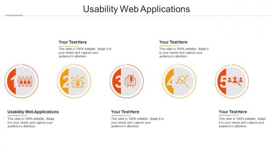 Usability web applications ppt powerpoint presentation file visuals cpb