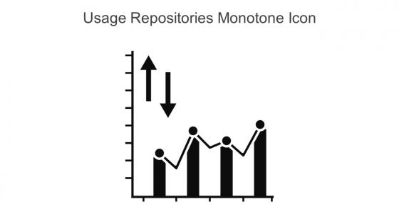 Usage Repositories Monotone Icon In Powerpoint Pptx Png And Editable Eps Format