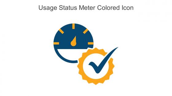 Usage Status Meter Colored Icon In Powerpoint Pptx Png And Editable Eps Format