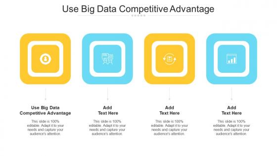 Use Big Data Competitive Advantage In Powerpoint And Google Slides Cpb