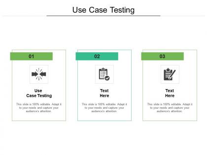 Use case testing ppt powerpoint presentation summary design inspiration cpb