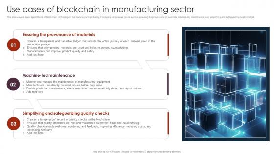 Use Cases Of Blockchain Unlocking The Power Of Blockchain An Introduction BCT SS V