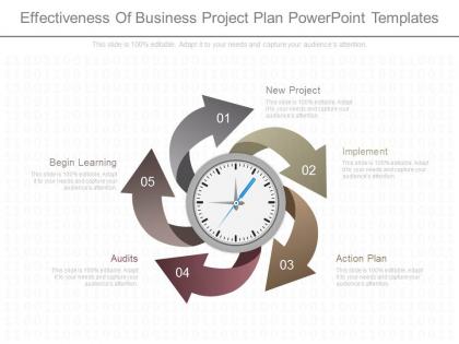 Use effectiveness of business project plan powerpoint templates