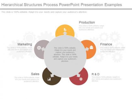 Use hierarchical structures process powerpoint presentation examples