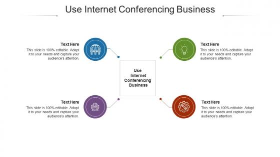 Use internet conferencing business ppt powerpoint presentation infographic template cpb