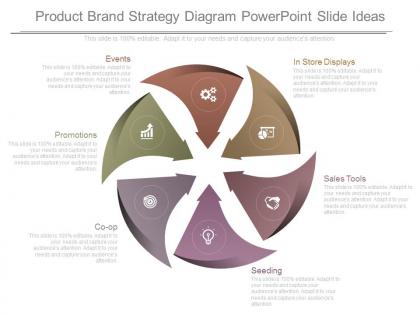 Use product brand strategy diagram powerpoint slide ideas