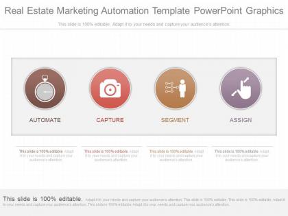 Use real estate marketing automation template powerpoint graphics