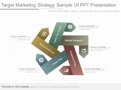 Use target marketing strategy sample of ppt presentation