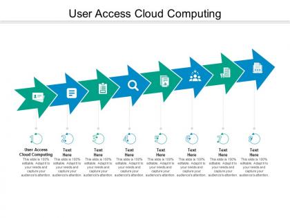 User access cloud computing ppt powerpoint presentation ideas graphics example cpb