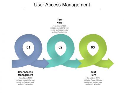 User access management ppt powerpoint presentation styles templates cpb