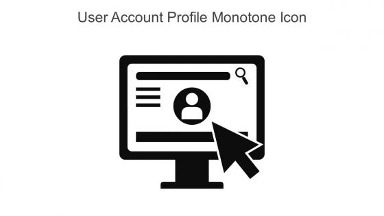 User Account Profile Monotone Icon In Powerpoint Pptx Png And Editable Eps Format