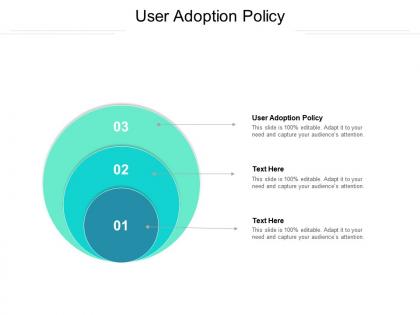User adoption policy ppt powerpoint presentation gallery rules cpb