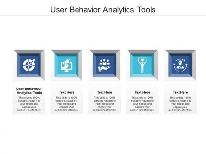 User behaviour analytics tools ppt powerpoint presentation styles graphic tips cpb