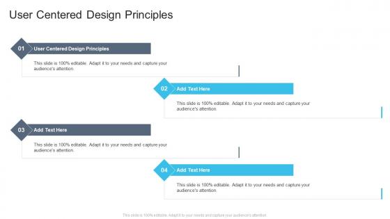 User Centered Design Principles In Powerpoint And Google Slides Cpb