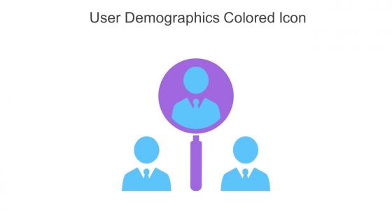 User Demographics Colored Icon In Powerpoint Pptx Png And Editable Eps Format