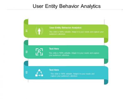 User entity behavior analytics ppt powerpoint presentation icon sample cpb