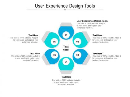 User experience design tools ppt powerpoint presentation ideas backgrounds cpb