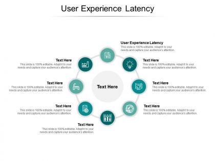 User experience latency ppt powerpoint presentation layouts design inspiration cpb