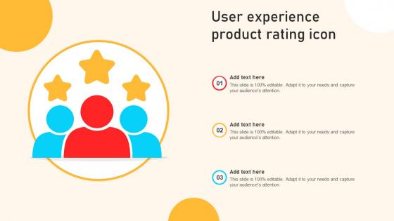 User Experience Product Rating Icon