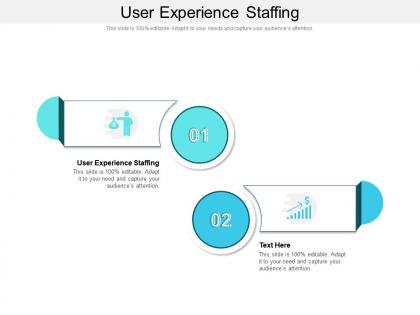 User experience staffing ppt powerpoint presentation show outline cpb