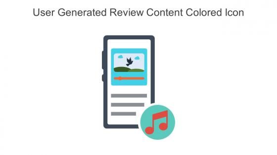 User Generated Review Content Colored Icon In Powerpoint Pptx Png And Editable Eps Format