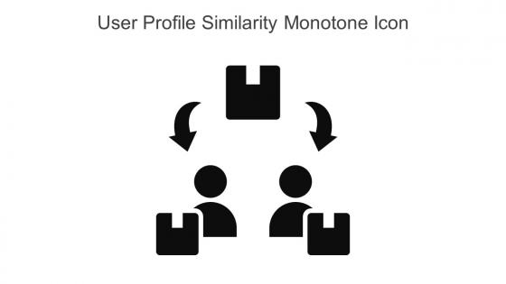 User Profile Similarity Monotone Icon In Powerpoint Pptx Png And Editable Eps Format