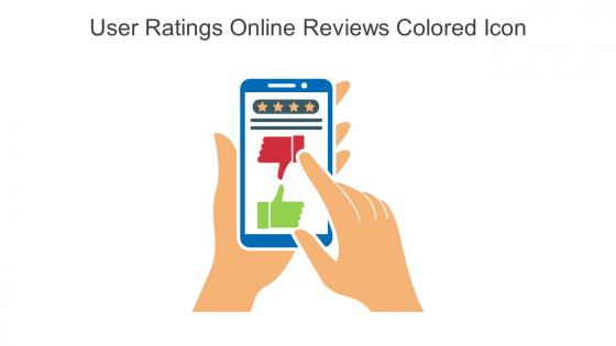 User Ratings Online Reviews Colored Icon In Powerpoint Pptx Png And Editable Eps Format