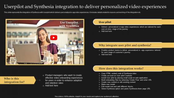 Userpilot And Synthesia Integration To Deliver Personalized Synthesia AI Text To Video AI SS V