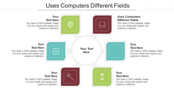 Uses computers different fields ppt powerpoint presentation gallery cpb