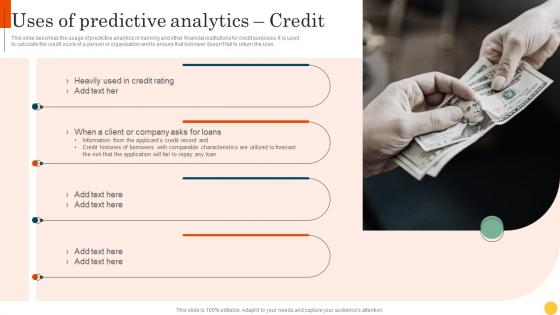 Uses Of Predictive Analytics Credit Predictive Modeling Methodologies