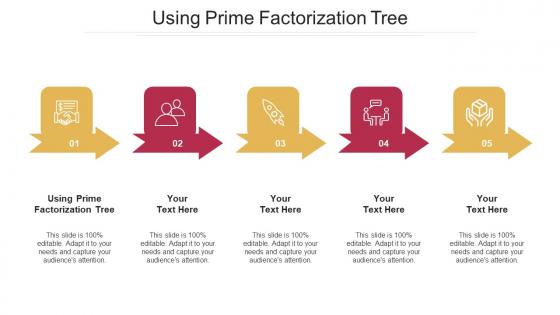 Using prime factorization tree ppt powerpoint presentation styles rules cpb
