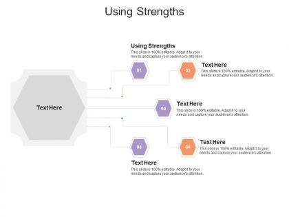 Using strengths ppt powerpoint presentation icon graphic images cpb