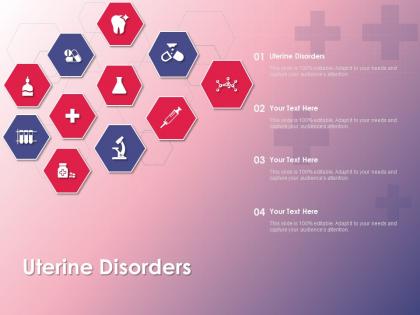 Uterine disorders ppt powerpoint presentation gallery format ideas