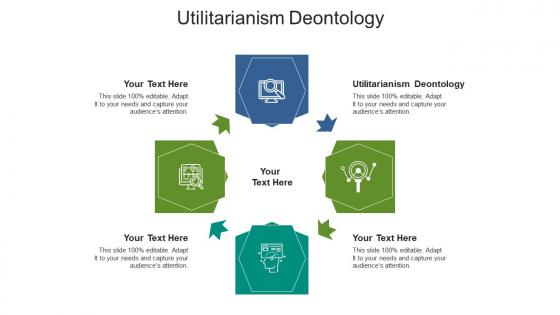 Utilitarianism deontology ppt powerpoint presentation styles icon cpb