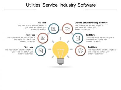 Utilities service industry software ppt powerpoint presentation professional graphic tips cpb