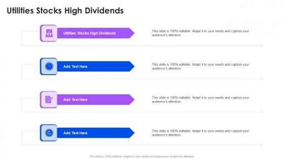 Utilities Stocks High Dividends In Powerpoint And Google Slides Cpb