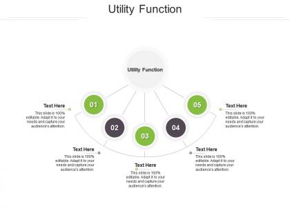 Utility function ppt powerpoint presentation layouts example file cpb