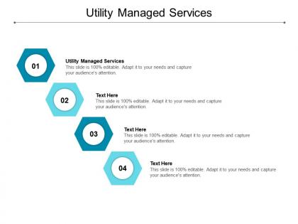 Utility managed services ppt powerpoint presentation slides clipart cpb