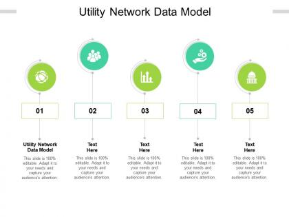 Utility network data model ppt powerpoint presentation icon graphics cpb