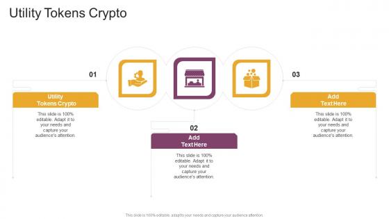 Utility Tokens Crypto In Powerpoint And Google Slides Cpb