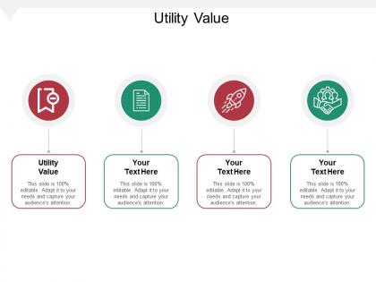 Utility value ppt powerpoint presentation show graphics cpb