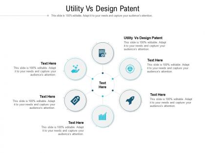 Utility vs design patent ppt powerpoint presentation professional graphic tips cpb