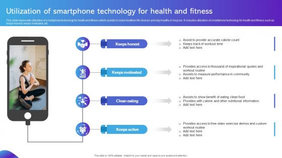 Utilization Of Smartphone Technology For Health And Fitness