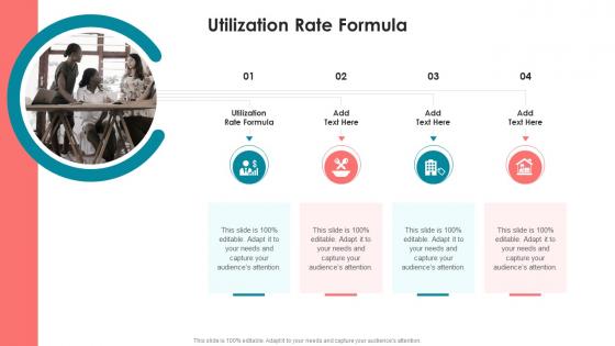 Utilization Rate Formula In Powerpoint And Google Slides Cpb