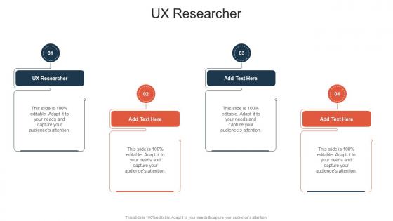 UX Researcher In Powerpoint And Google Slides Cpb