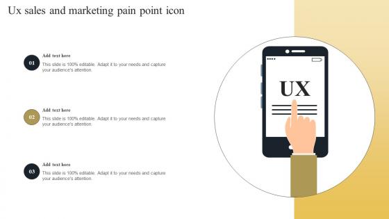 Ux Sales And Marketing Pain Point Icon