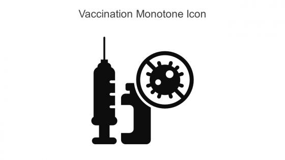 Vaccination Monotone Icon In Powerpoint Pptx Png And Editable Eps Format